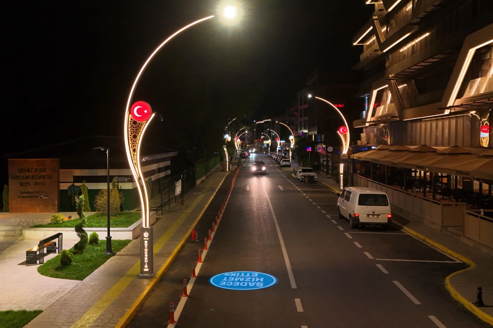 İzmit'te Şehit Erg&uuml;n K&ouml;nc&uuml; Caddesi prestij kattı