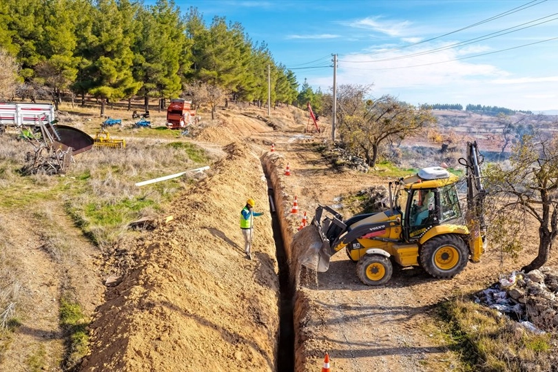 Denizli&rsquo;de 2 bin 718 metrelik i&ccedil;me suyu hattı yenileniyor